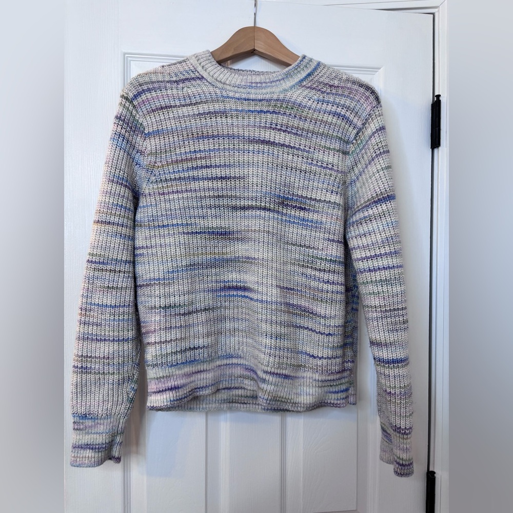 J. Crew Pastel Striped Knit Sweater